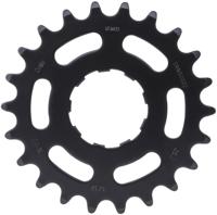 KMC tandwiel 22t zwart (chromoly)