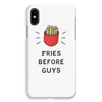 Fries before guys: iPhone XS Max Volledig Geprint Hoesje