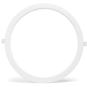 LED Paneel - Downlight - Aigi - Helder/Koud Wit 6500K - 24W - Ø30 - Inbouw - Rond - Wit - Flikkervrij