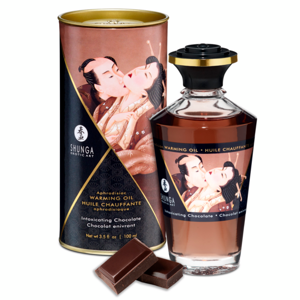 Shunga -Verwarmende Massage Olie 100ml (eetbaar)