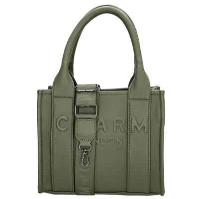 Charm London Handtas/Schoudertas Bond Natuur Groen