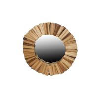 Wandspiegel DKD Home Decor Spar Kristal Natuurlijk 60 x 4 x 60 cm Aluminium Vintage Alpino Boomstammen