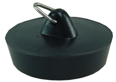 Sub plugstop 38,5 mm, prijs per stuk, zwart