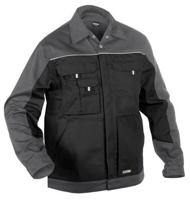 DASSY werkjas lugano p/k zwart/grijs xl