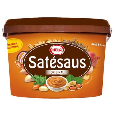 Hela - Satésaus Original (Kant en klaar) - 3.3 kg
