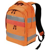 Dicota Hi-Vis 25 Liter Laptoprugzak Geschikt voor max. (laptop): 39,6 cm (15,6) Oranje