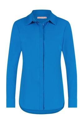 Poppy blind blouse - cobalt - 07198