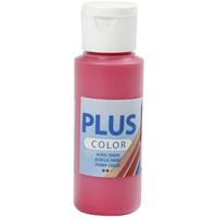 Plus Color acrylverf, primair rood, 60 ml/ 1 fles