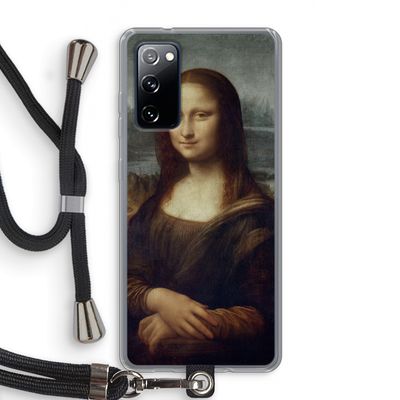 Mona Lisa: Samsung Galaxy S20 FE / S20 FE 5G Transparant Hoesje met koord