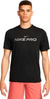 Nike Dri Fit Fitness T shirt Heren Zwart maat S - thumbnail