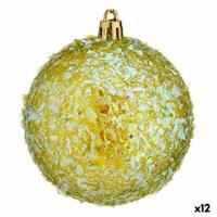 Set kerstballen Groen Plastic 8 x 9 x 8 cm (12 Stuks)