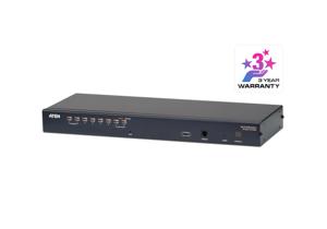 ATEN 8-poorts multi-interface (DisplayPort, HDMI, DVI, VGA) Cat 5 KVM-switch