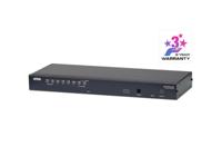 ATEN 8-poorts multi-interface (DisplayPort, HDMI, DVI, VGA) Cat 5 KVM-switch - thumbnail