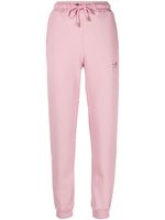 PINKO pantalon de jogging à logo brodé - Rose