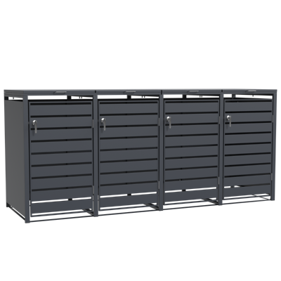 Containerberging staal 4 containers