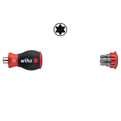WIHA Magazijnbithouder Stubby magnetisch 1/4" 3801-03 T