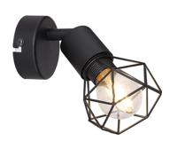 Globo Design wandlampXara I zwart - 54802S-1