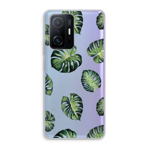 Tropische bladeren: Xiaomi 11T Transparant Hoesje