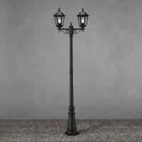 KonstSmide Klassieke buitenlantaarn Firenze 2-lichts zwart 7234-750