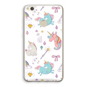 Fantasiewereld: Huawei Ascend P8 Lite (2017) Transparant Hoesje