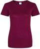 Just Cool JC005 Women´s Cool T - Burgundy - XS