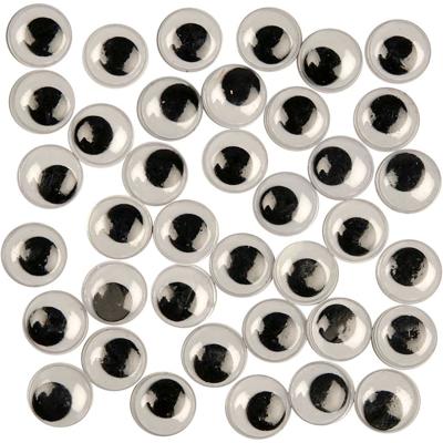 Creativ Company Wiebelogen, niet zelfklevend, d 12 mm, 1000 stuk/ 1 doos