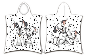 Disney 101 Dalmatiërs Poncho Puppies - 50x115 cm - Katoen