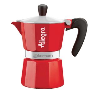 Bialetti Percolator Allegra Rood 3 tassen