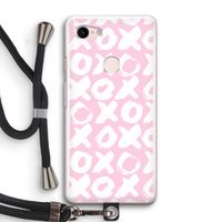 XOXO: Pixel 3 Transparant Hoesje met koord