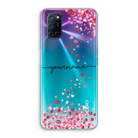 Hartjes en kusjes: Oppo A92 Transparant Hoesje