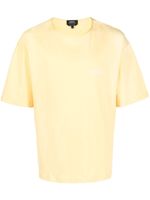 A.P.C. t-shirt à logo imprimé - Jaune