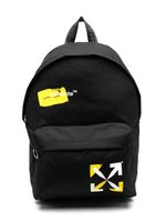Off-White Kids sac à dos à logo imprimé - Noir