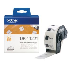 Huismerk Brother DK-11221 Labels (23x23mm)