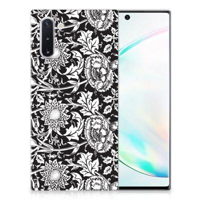 Samsung Galaxy Note 10 | TPU Case | Black Flowers Samsung Galaxy Note 10 | TPU Case | Black Flowers