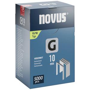 Novus Tools 042-0767 Nieten met plat draad Type 11 5000 stuk(s) Afm. (l x b x h) 10 x 10.6 x 10 mm