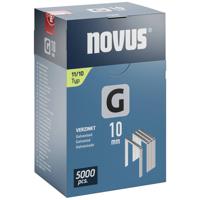 Novus Tools 042-0767 Nieten met plat draad Type 11 5000 stuk(s) Afm. (l x b x h) 10 x 10.6 x 10 mm - thumbnail