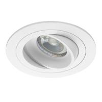 Noxion Inbouw Spot Logic MR16 Kantelbaar Wit | Zaagmaat 80mm - GU10 Fitting