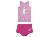 LEGO Kinder ondergoed-set, 2-dlg. met ronde hals (Iconic: lichtroze/roze, 110/116)