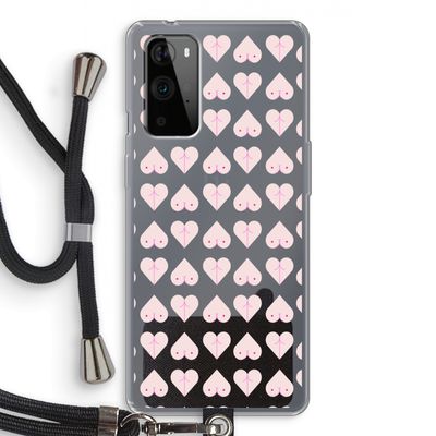 Ass 'n Titties: OnePlus 9 Pro Transparant Hoesje met koord