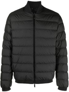 Moncler veste bomberà design matelassé - Noir