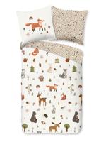 Good Morning Kinderdekbedovertrek "vos" - Multi - (135x200 cm) - Katoen