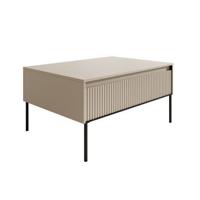 Meubella Salontafel Timoteo - Beige - 100 cm - thumbnail