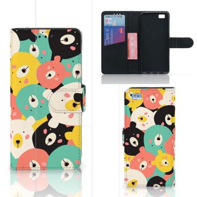 Huawei Ascend P8 Lite Leuk Hoesje Bears