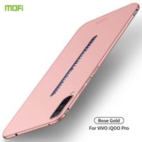 Voor ViVO iQOO Pro MOFI Frosted PC ultradun hard case (rosé goud)