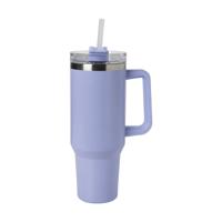 Drinkbeker - lila - rvs - 1.1 liter