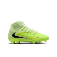 Nike Phantom 6 High Club Gras / Kunstgras Voetbalschoenen (MG) Kids Geel Oranje Zwart
