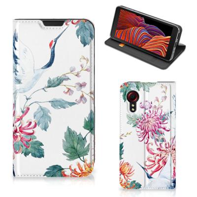 Samsung Galaxy Xcover 5 | Hoesje maken | Bird Flowers