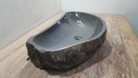 Waskom riviersteen RXXL2503814, 82x41x15 cm