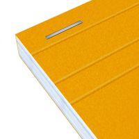 Cursusblok Oxford Orange Notepad A4+ lijn 4-gaats 160 pagina's 80gr oranje - thumbnail