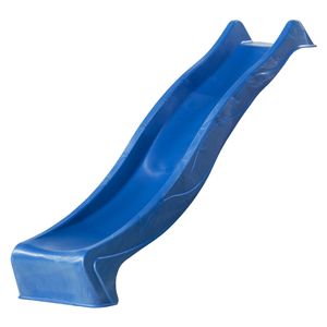 AXI Sky230 Glijbaan met wateraansluiting in Blauw - 228 cm Aanbouwglijbaan van Kunststof voor Platformhoogte 120cm